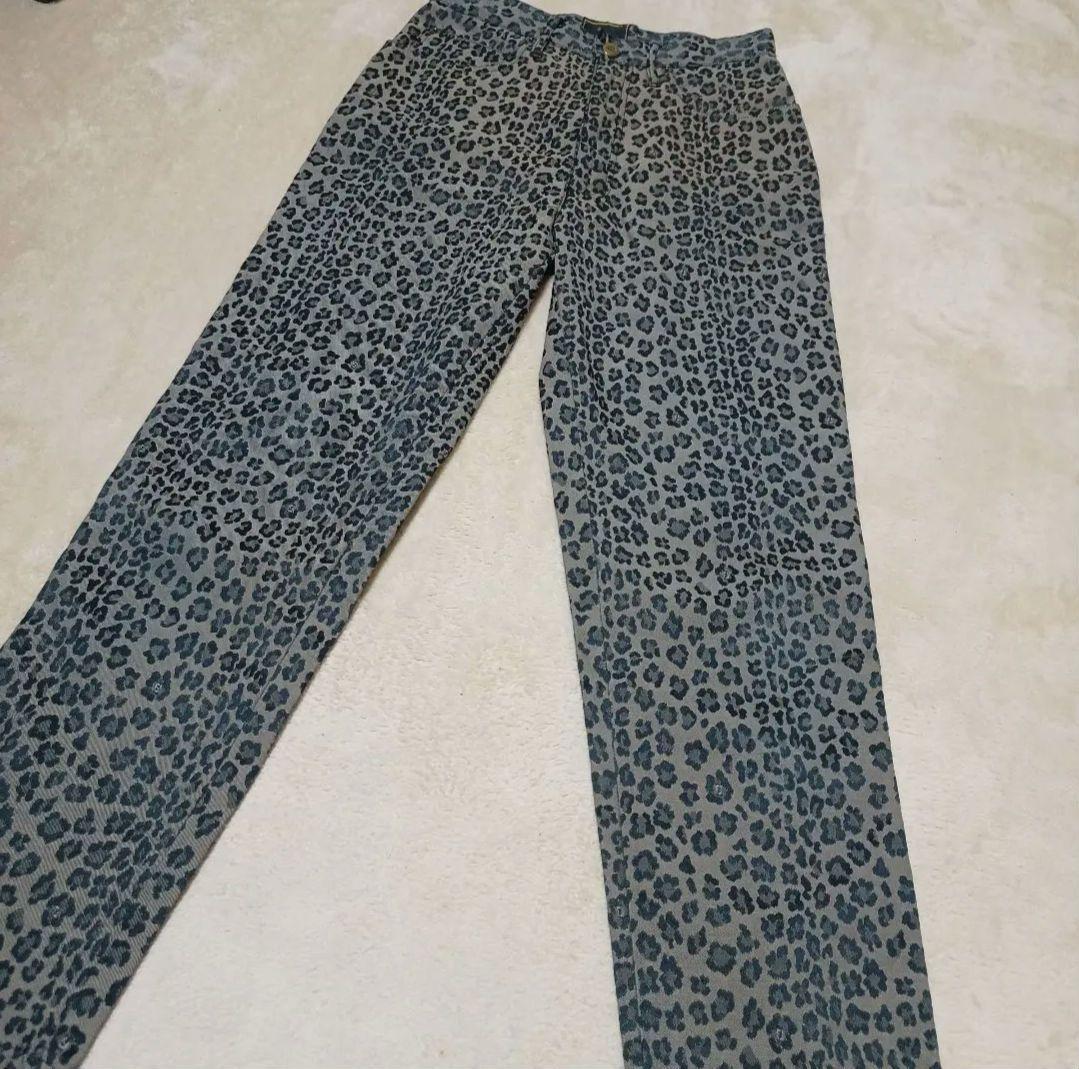 FENDI フェンデ　レパード ヒョウ柄 総柄パンツ 28インチ 中古