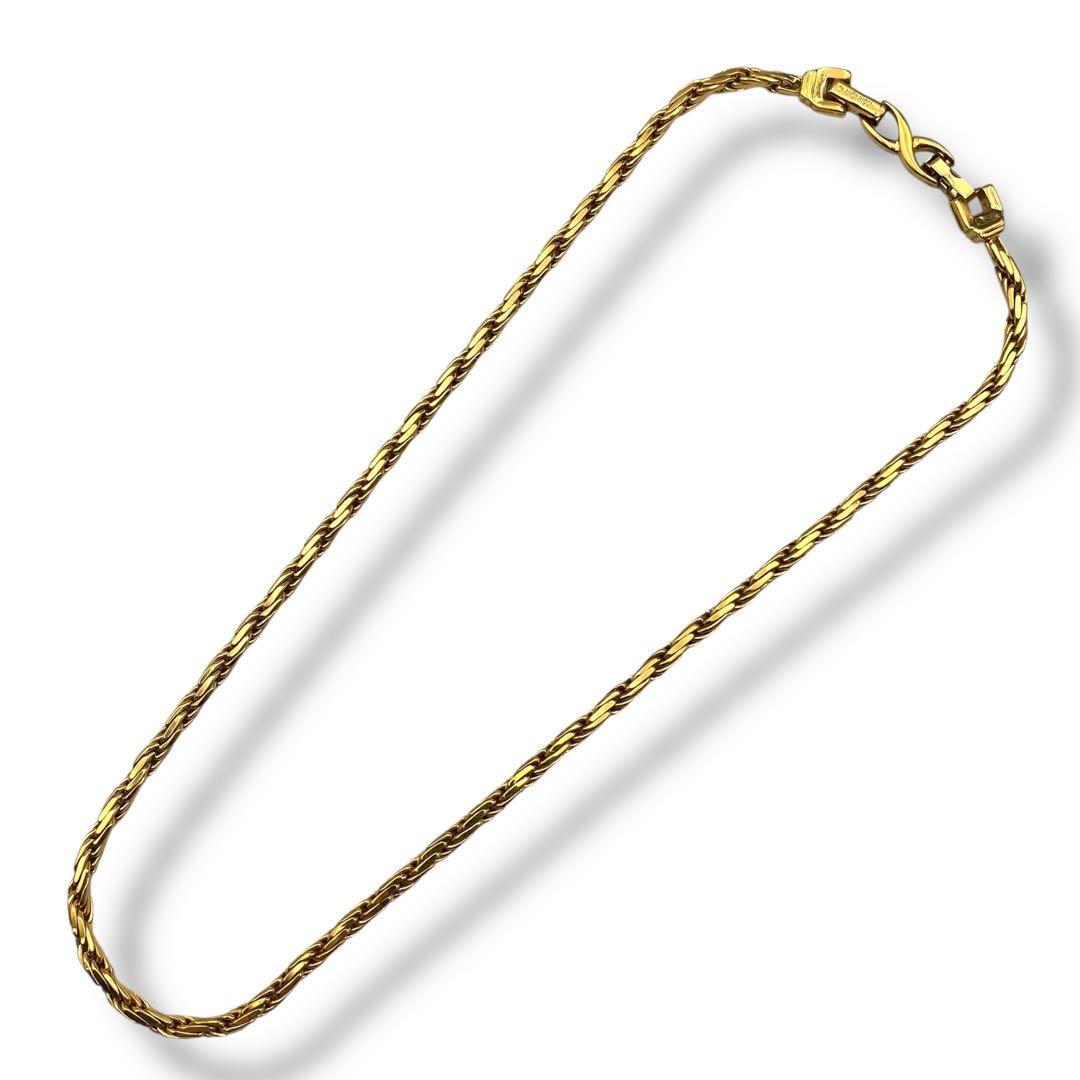 新品未使用級 ニナリッチ ネックレス チェーン ヴィンテージ ゴールド 金