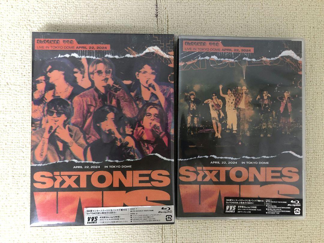 SixTONES VVS Blu-ray〈初回盤 2枚組〉&〈通常盤 2枚組