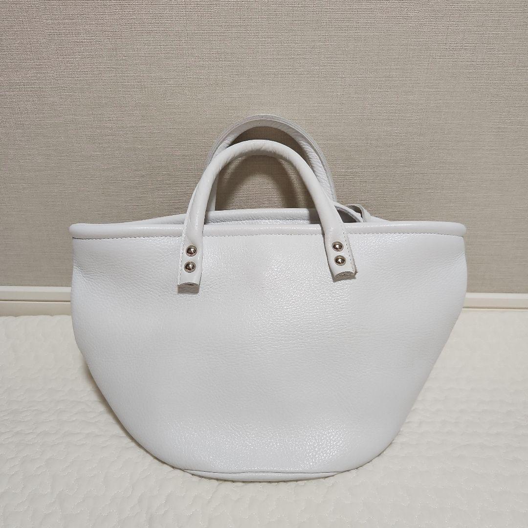 韓国 Luxville ロクスビル バケツトートホワイト