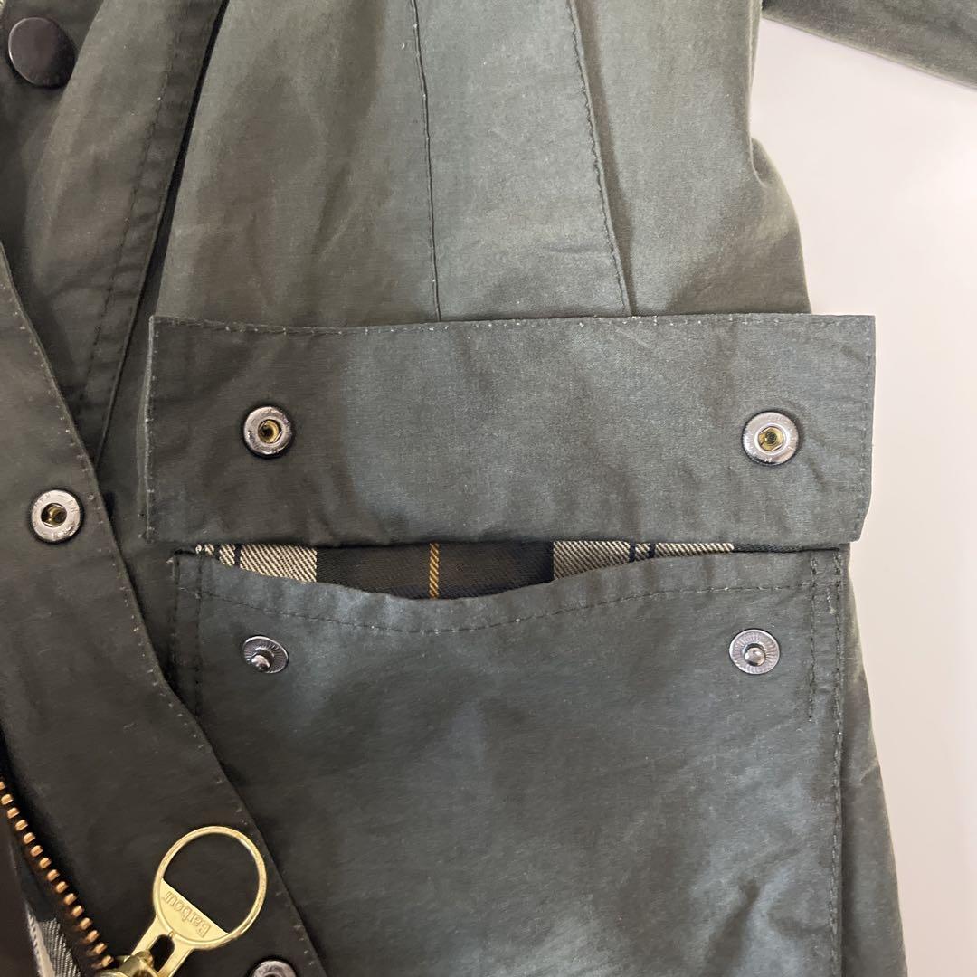 Barbour モッズコート オリーブグリーン