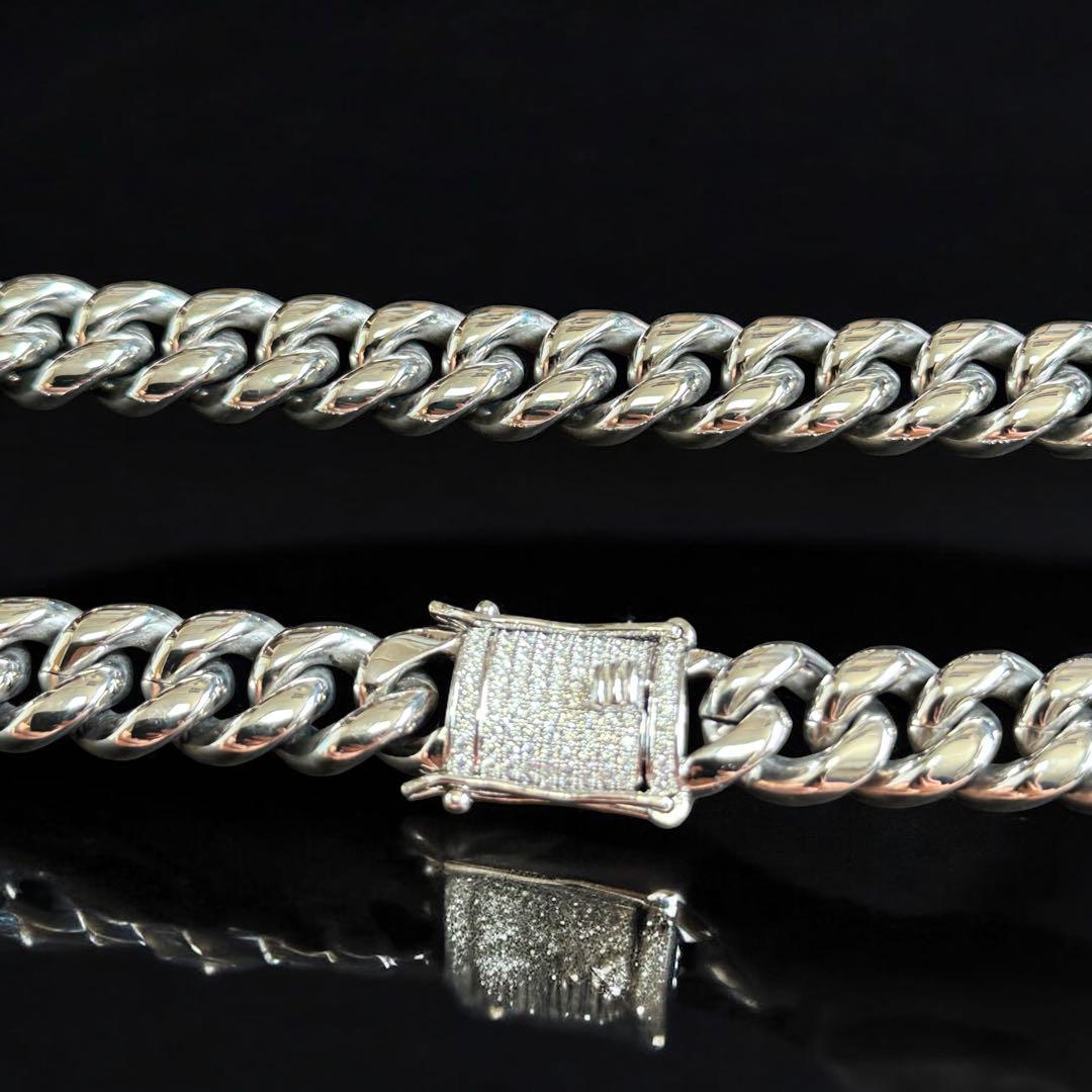 喜平ネックレス 50cm 14mm サージカルステンレス シルバー 喜平チェーン