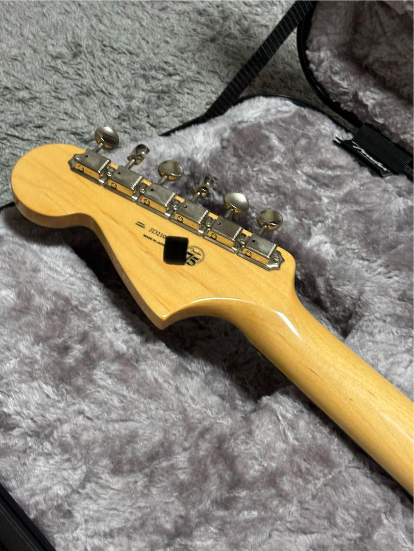 ギター Fender 2021 FSR MIJ traditional jaguar 2021 Fender Traditional II 60s Jaguar Black with Matching