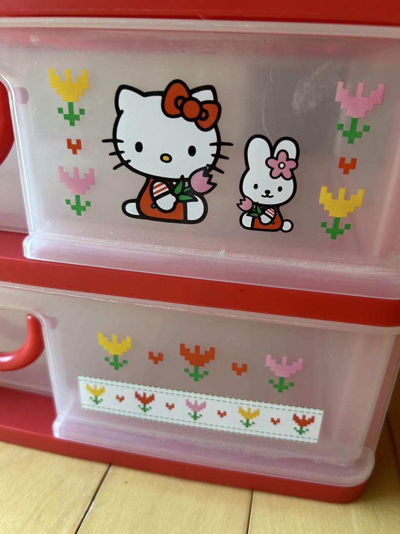 【激レア】　ハローキティ 収納ボックス　収納　キティ　Sanrio