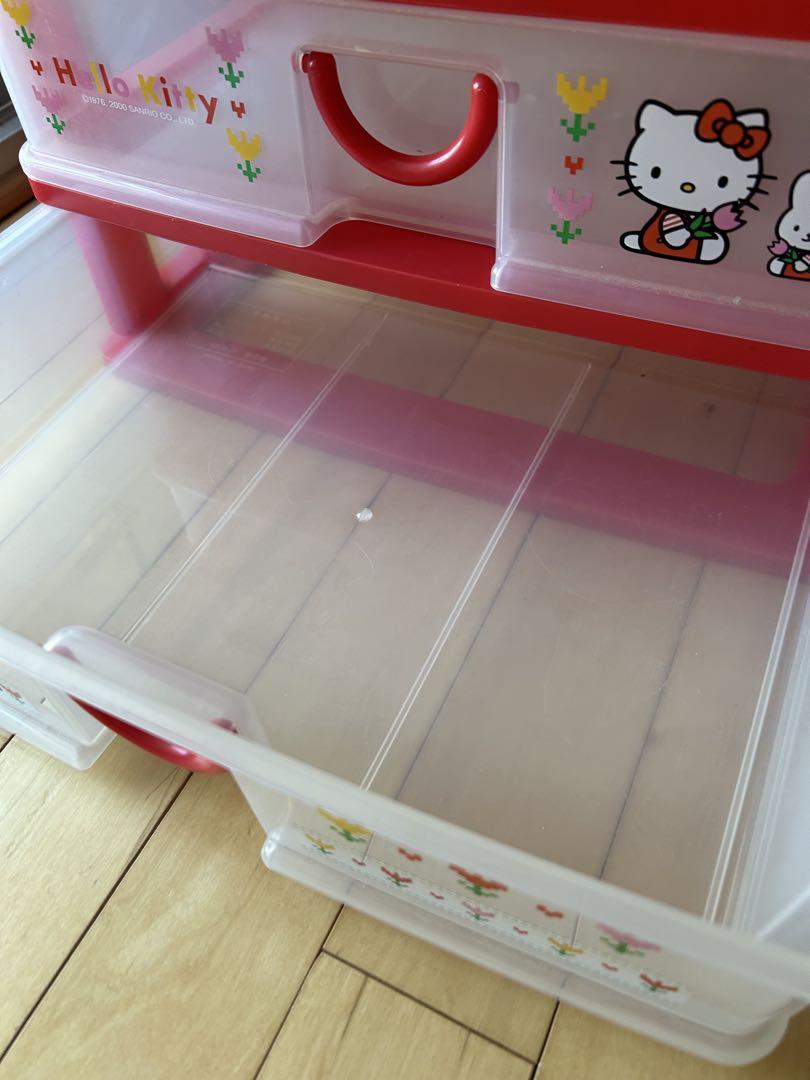【激レア】　ハローキティ 収納ボックス　収納　キティ　Sanrio