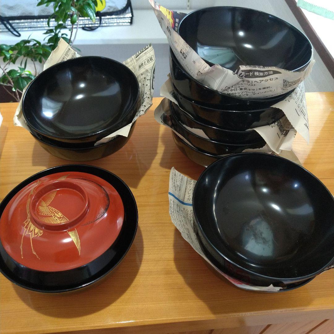 お椀 19セット  一応未使用品 木箱×2あり