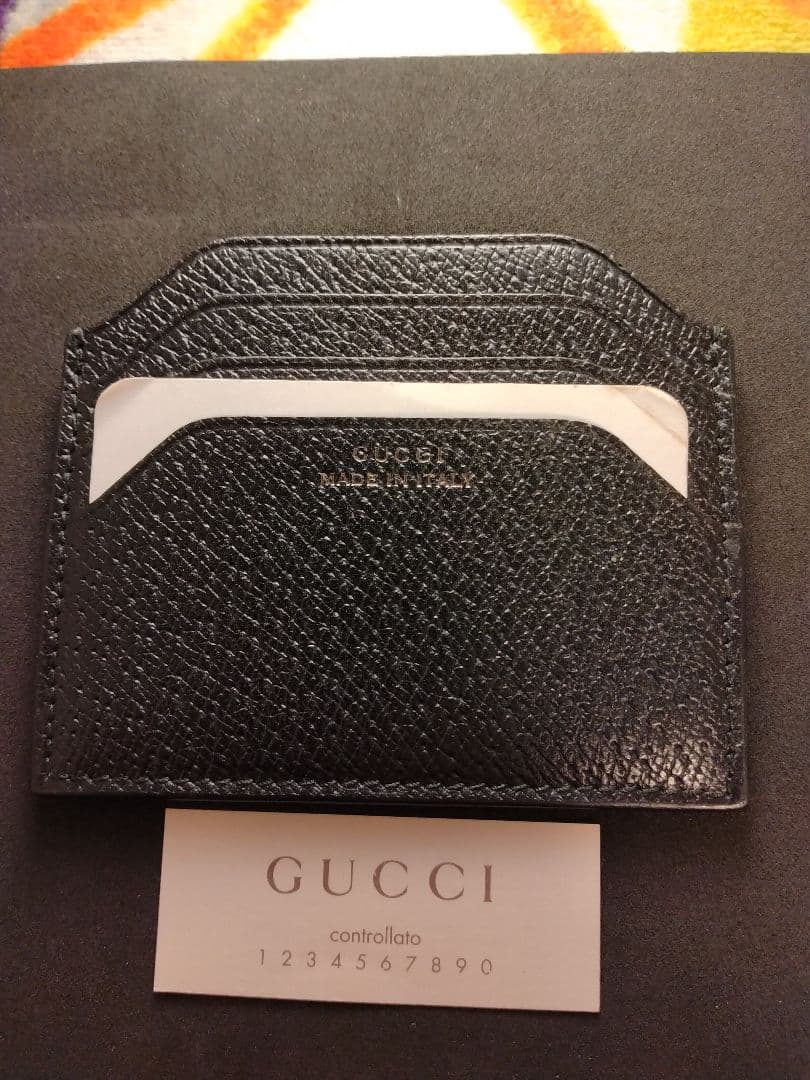 GUCCI ブラック カードケース
