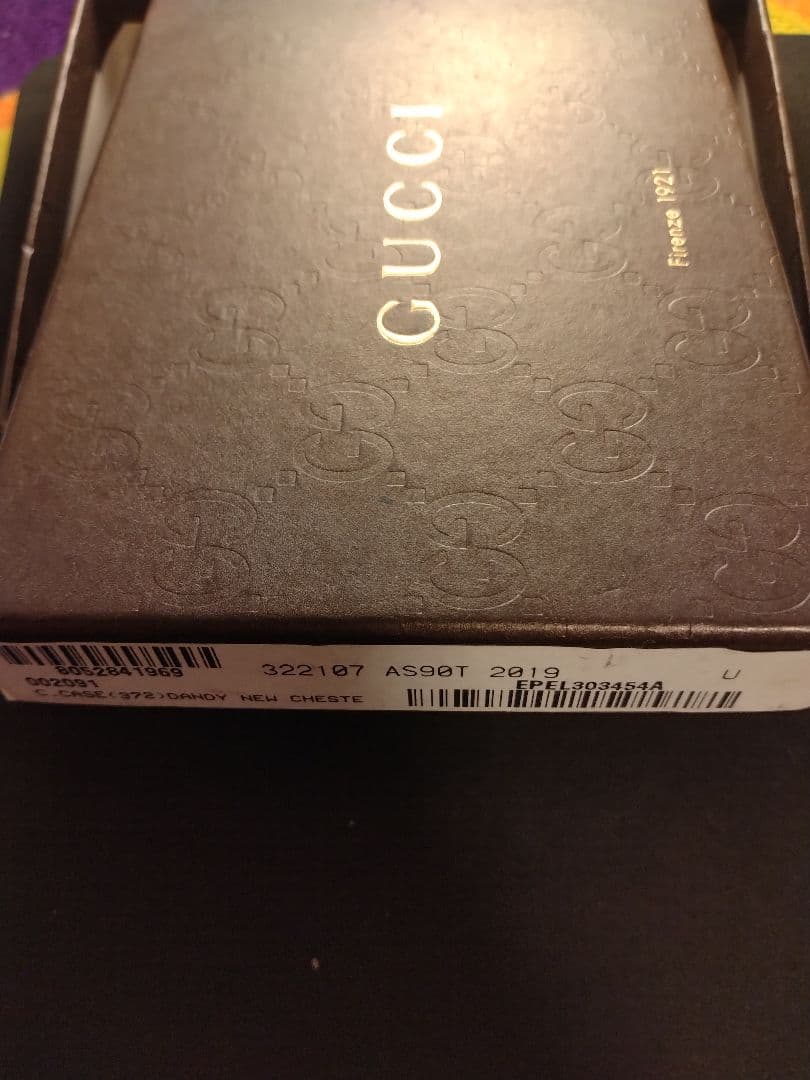 GUCCI ブラック カードケース