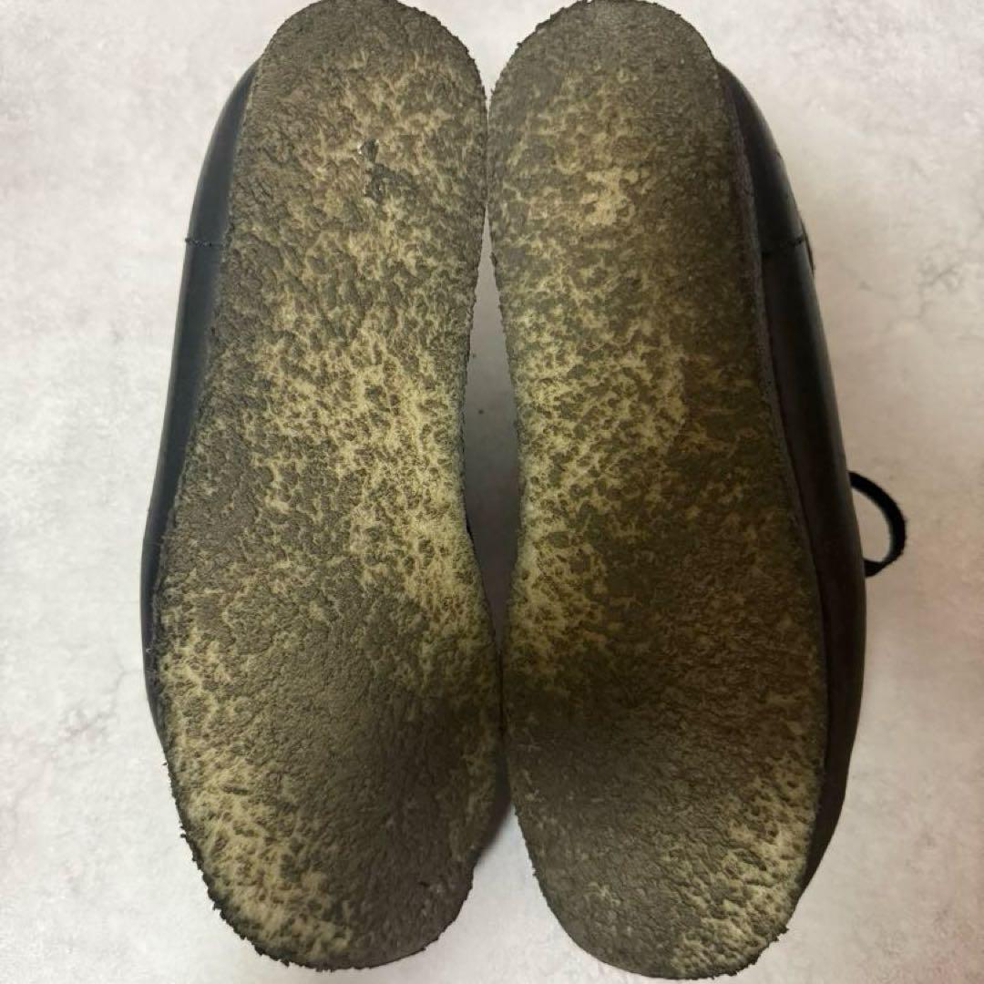 【美品】Clarks クラークス ワラビー ブラックレザー