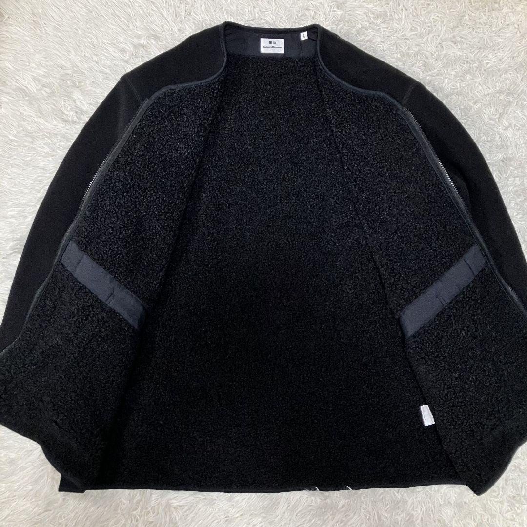 美品✨ユニクロ Engineered Garments ノーカラーフリース XL