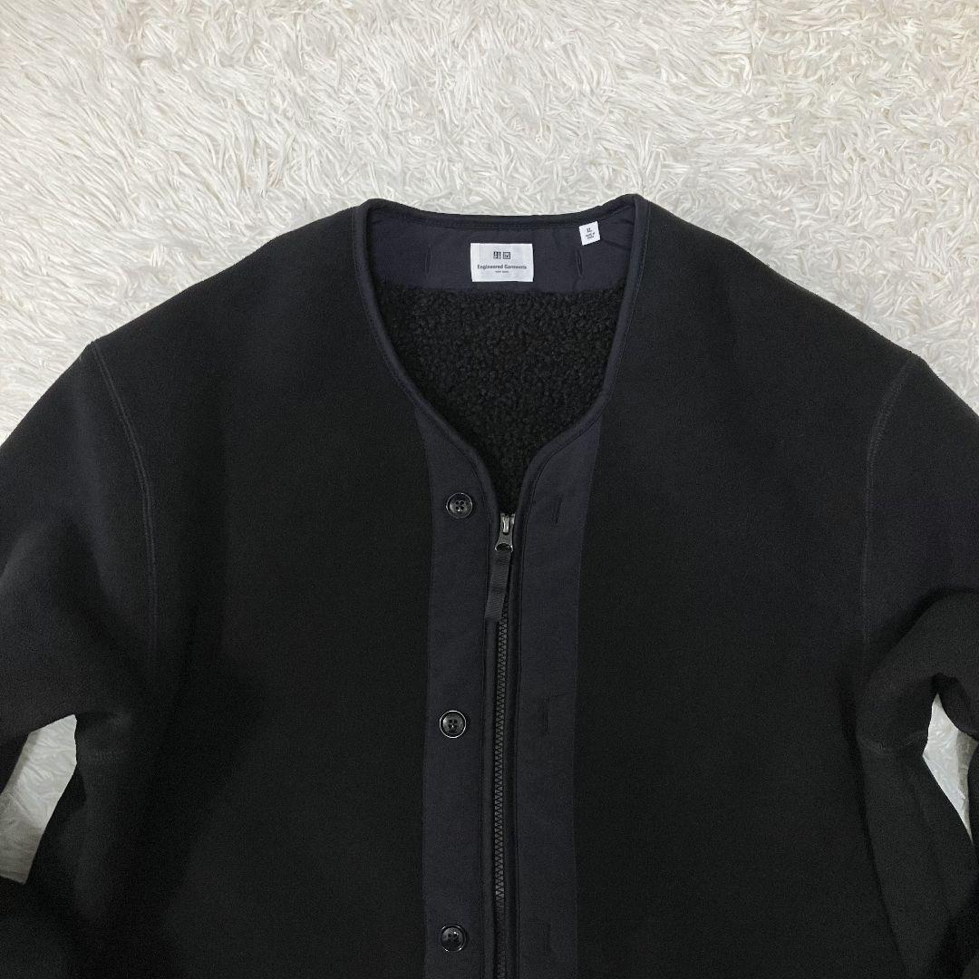 美品✨ユニクロ Engineered Garments ノーカラーフリース XL