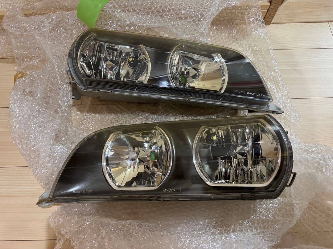 jzx100チェイサー　純正ヘッドライト　左右