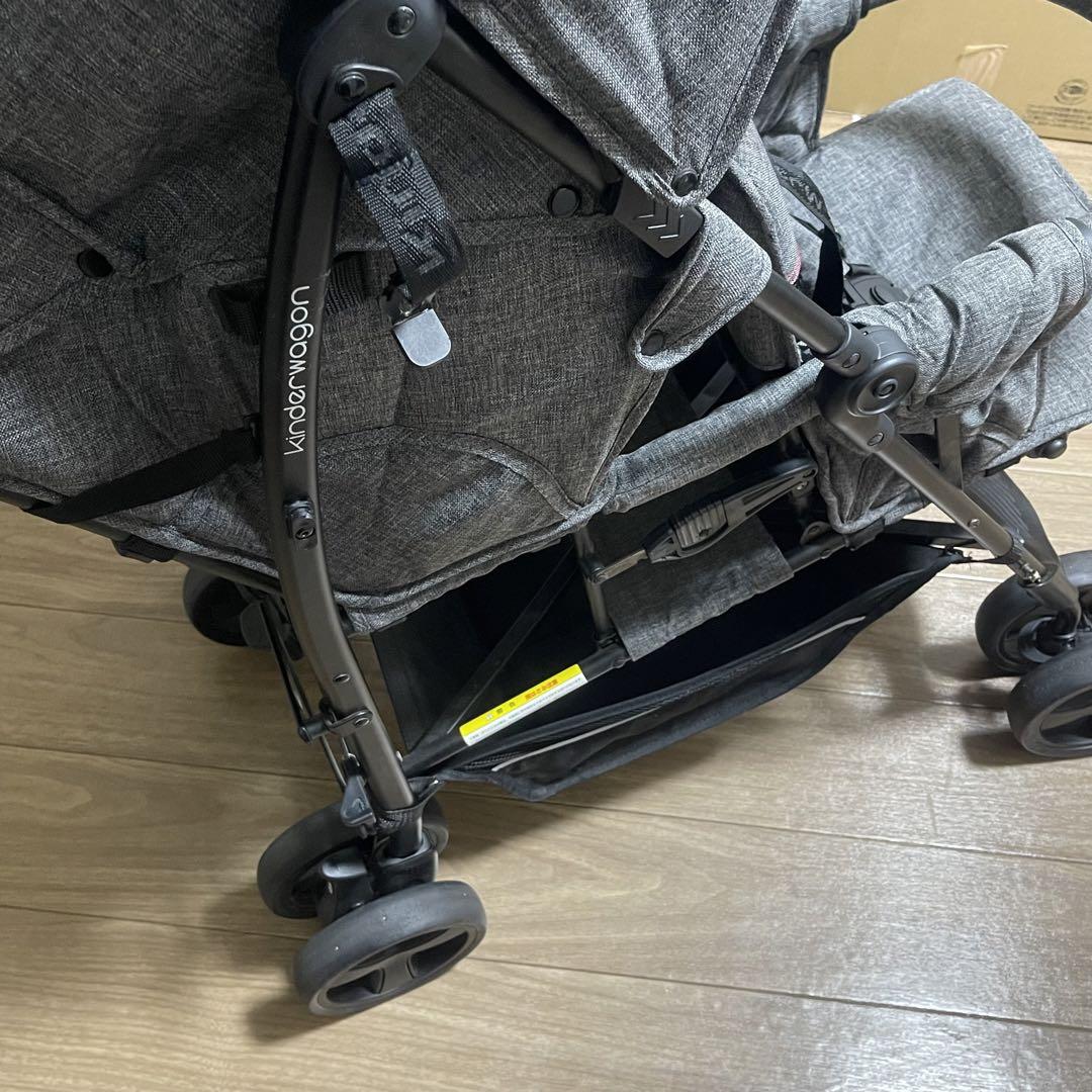 日本育児 2人乗り キンダーワゴン kinderwagon DUOシティHOPⅡ
