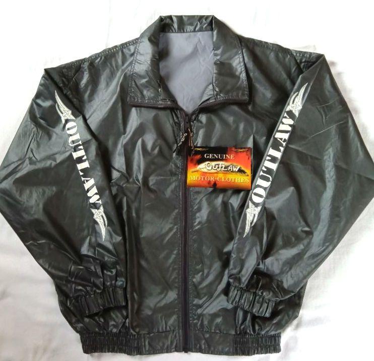 光輪モータース OUTLAW レインブルゾン 新品未使用 希少