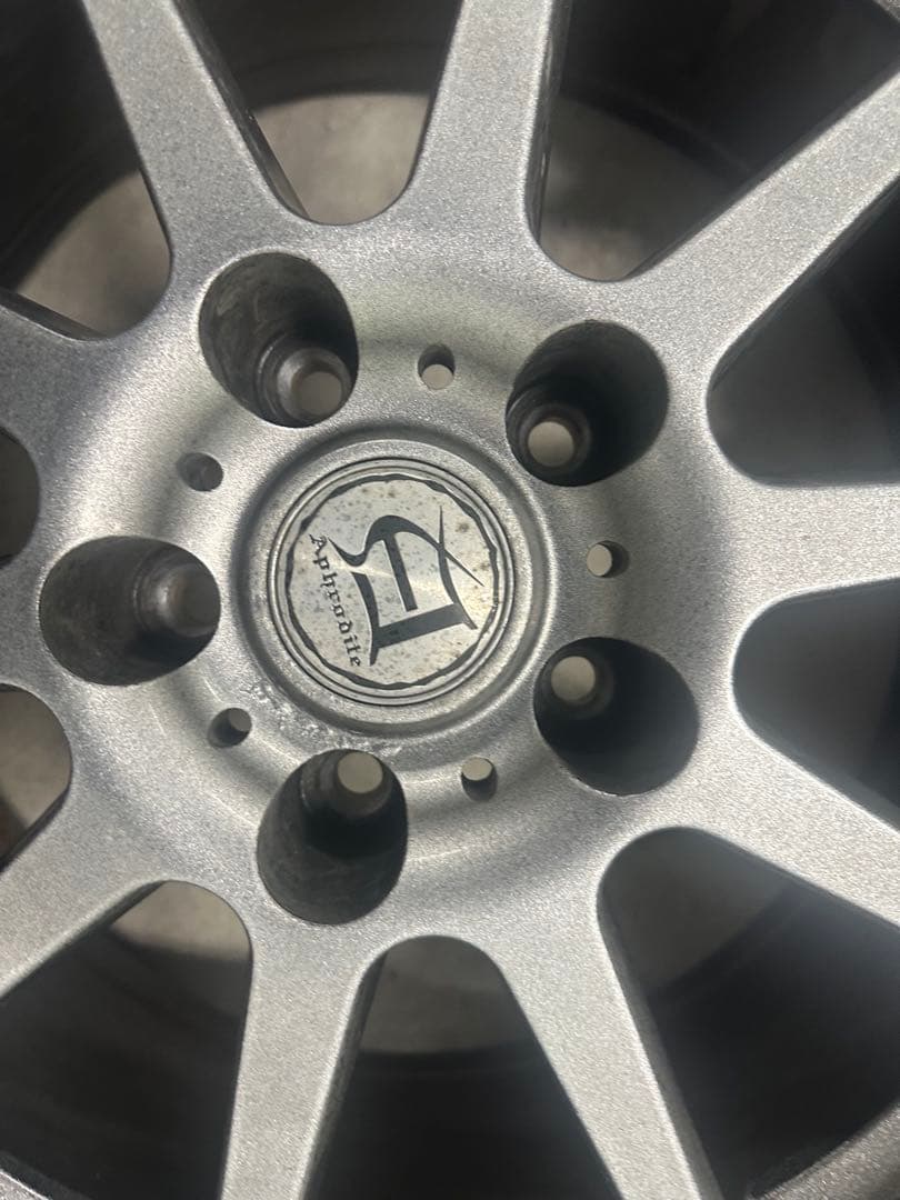 送料無料 225/65R17ハリアーから取外 17インチ社外アルミセット 送料無料 225/65R17ハリアーから取外 17インチ社外アルミセット