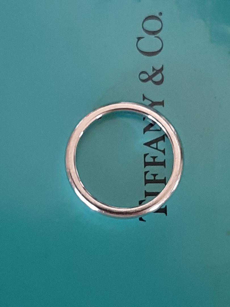 TIFFANY ティファニー バンド ルビー リング 1P