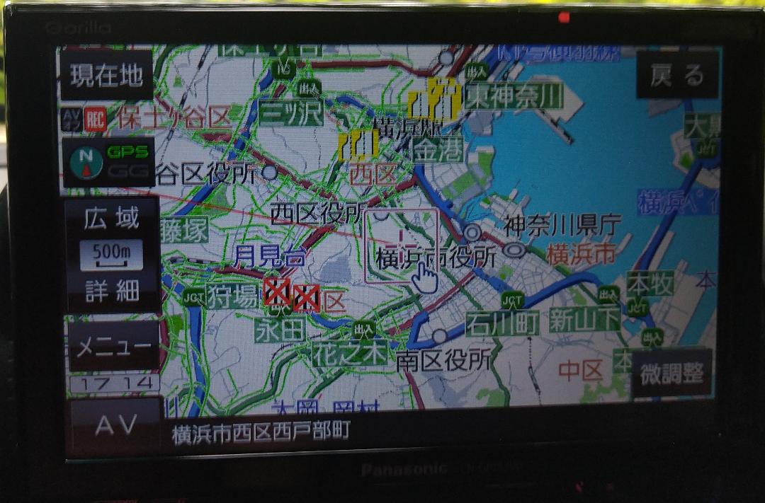 Panasonic ゴリラ CN-GP757VD 2022年地図 ジャンク Panasonic ゴリラ CN-GP757VD 2022年地図 ジャンク - メルカリ