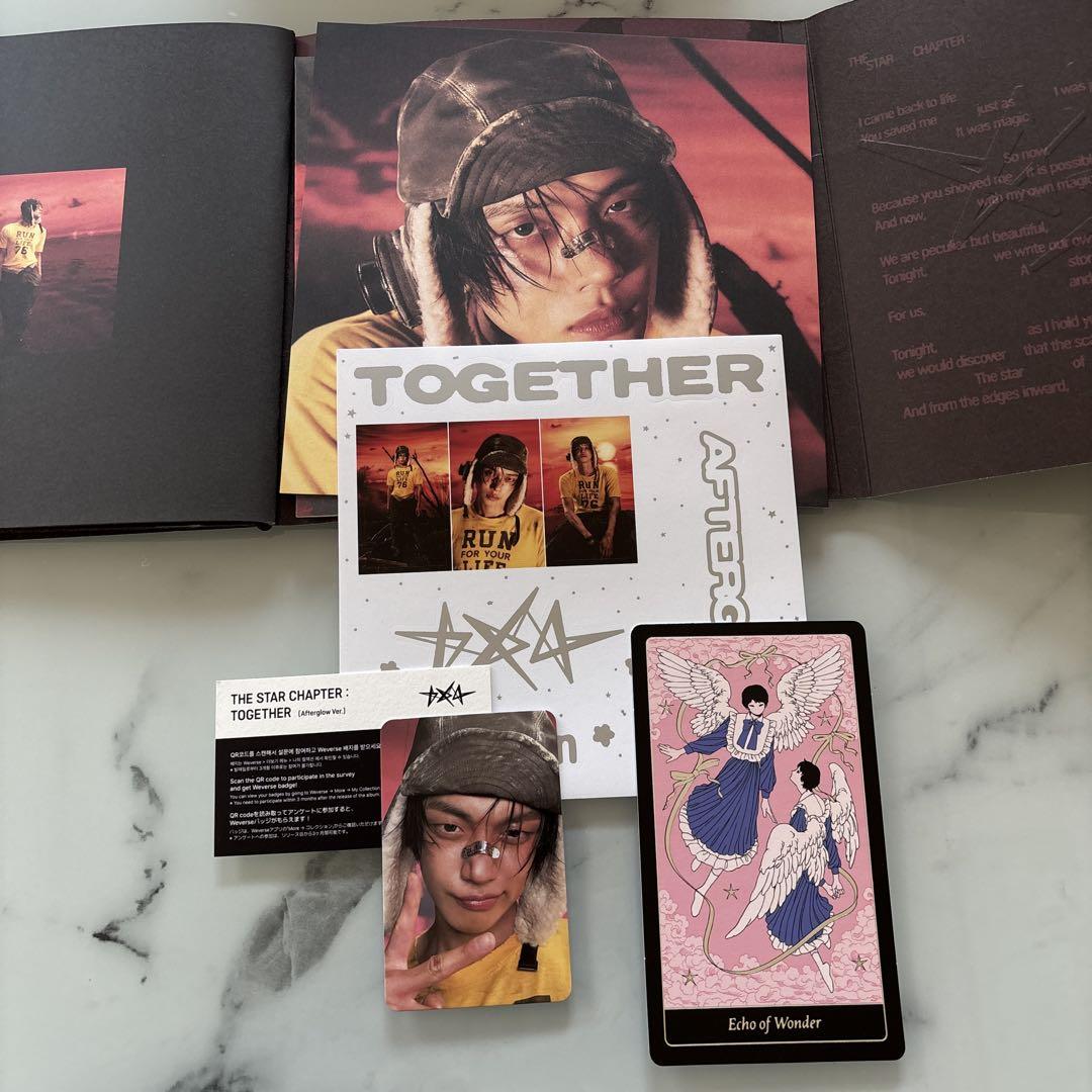 TXT TOGETHER Afterglow ver.未使用 ヨンジュン トレカ - メルカリ