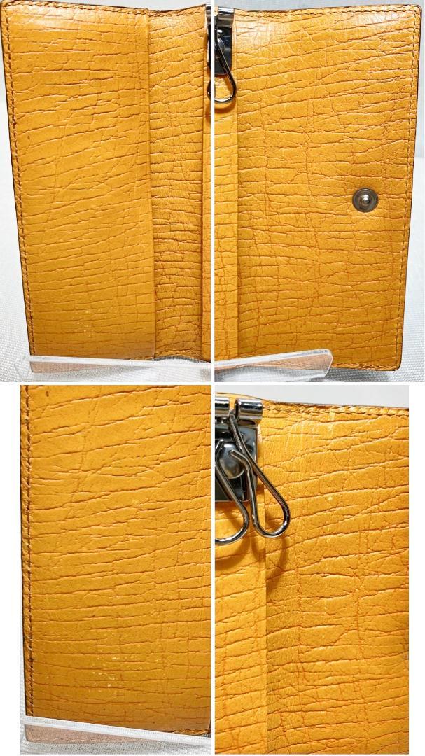 Y219】グッチ GUCCI 6連 キーケース GG スプリーム イタリア製