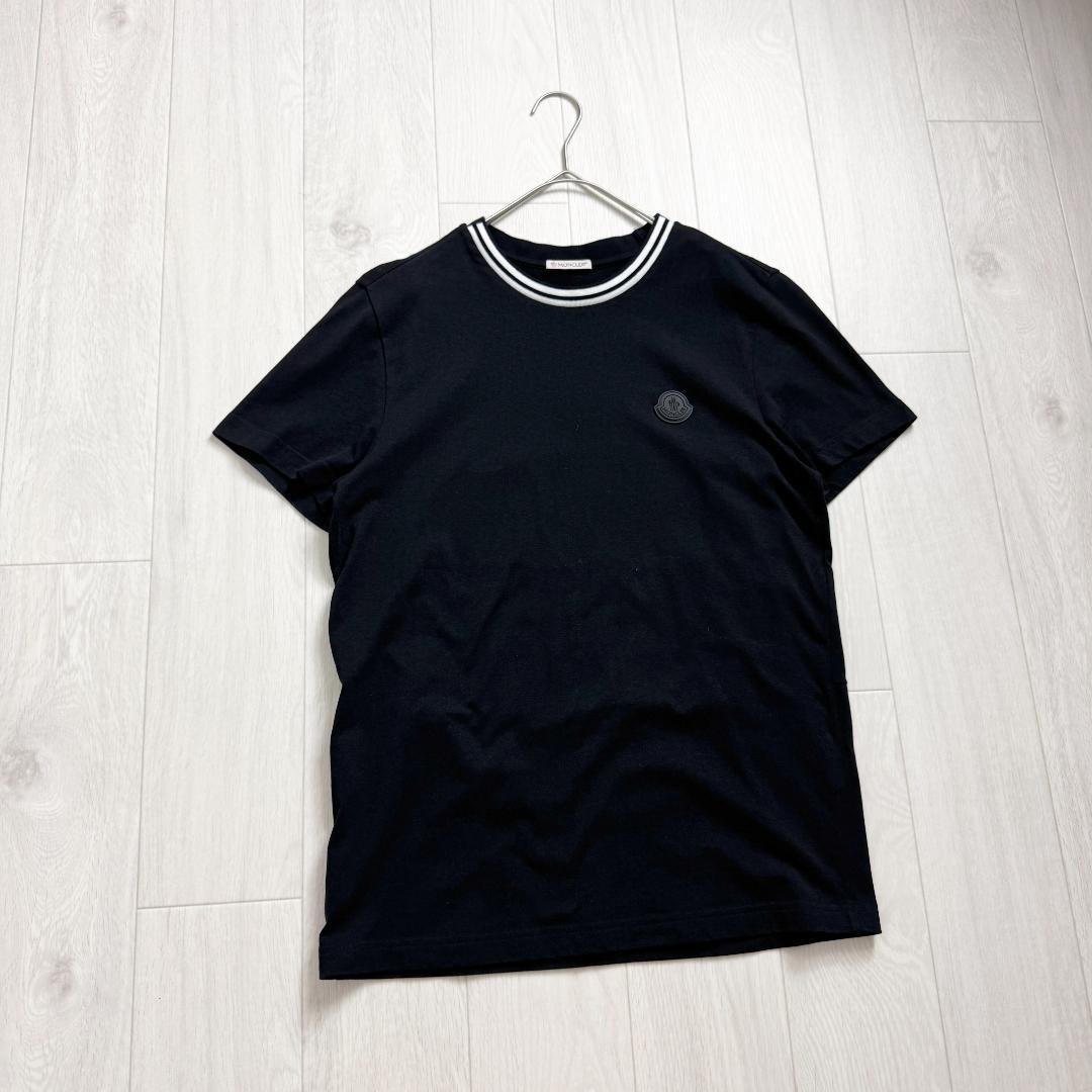 【☆高級モデル☆ラバーロゴ】モンクレール トリコロール Tシャツ 半袖 入手困難