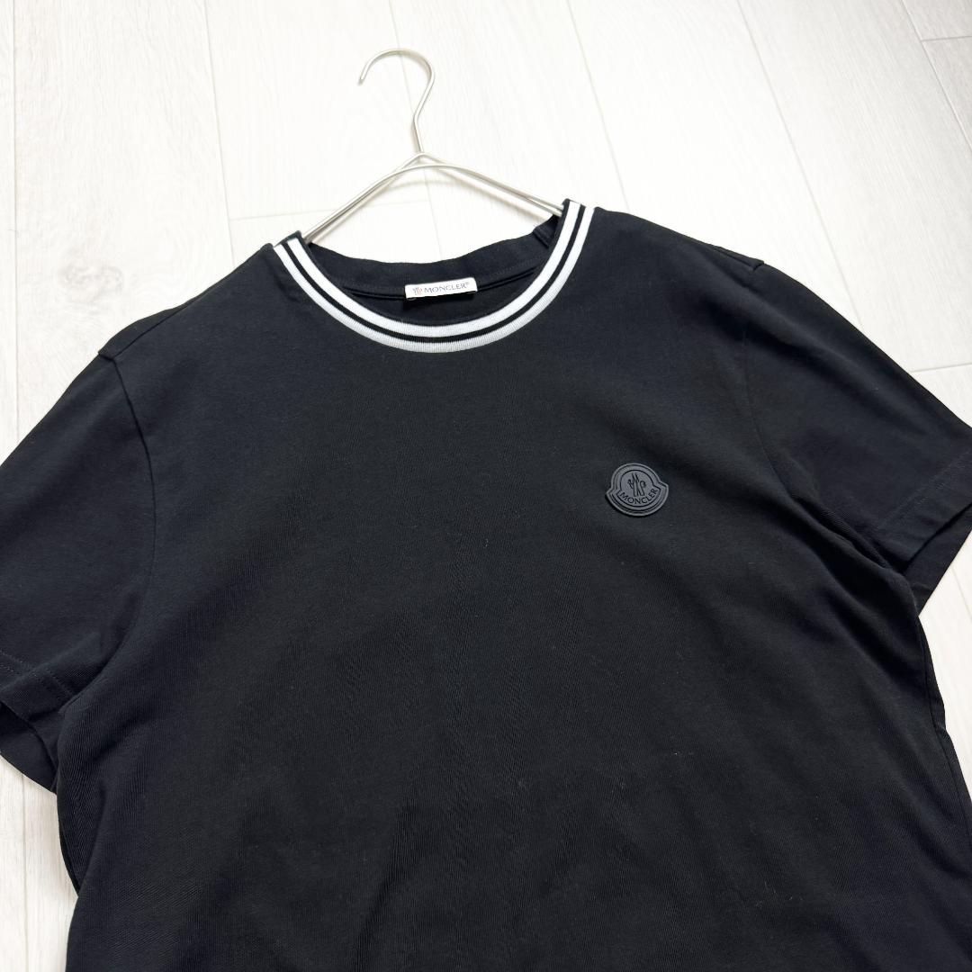 【☆高級モデル☆ラバーロゴ】モンクレール トリコロール Tシャツ 半袖 入手困難