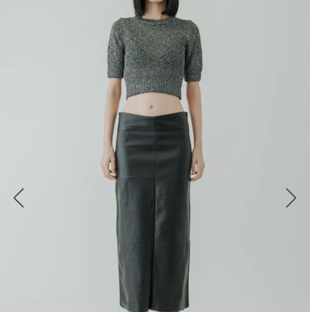 yo biotop Glitter knit グリッターニット