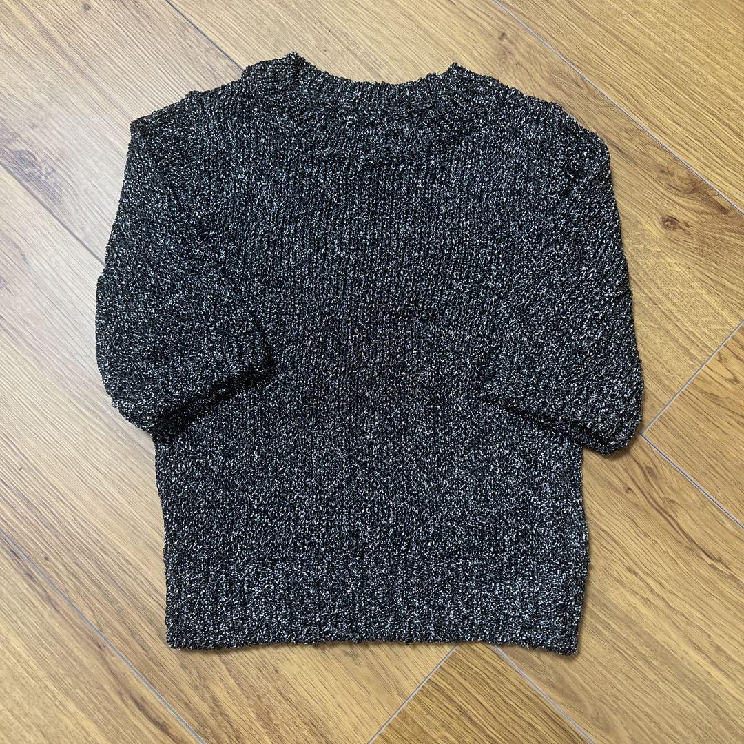 yo biotop Glitter knit グリッターニット