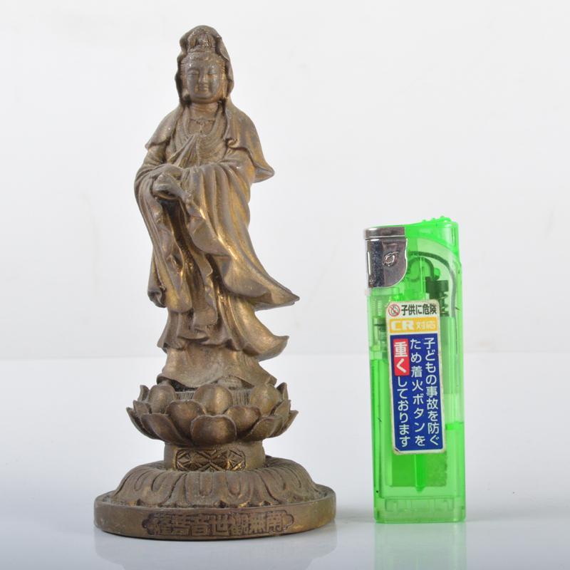 最安値SALE 仏教美術 古銅鍍金 観音菩薩像 仏像 置物 C 4195 kmEQF-m73543871187 在庫あ在庫