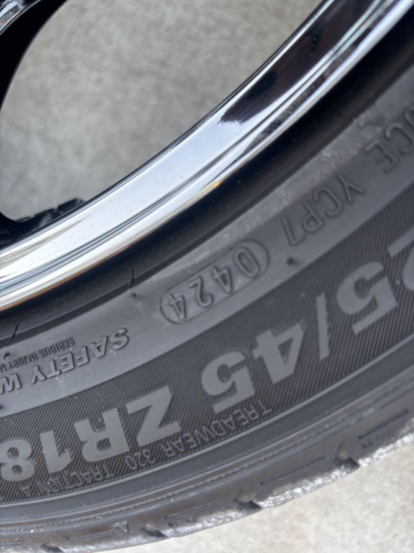 ハイエース 200 トゥホット バックナイン ライトスピード ENKEI