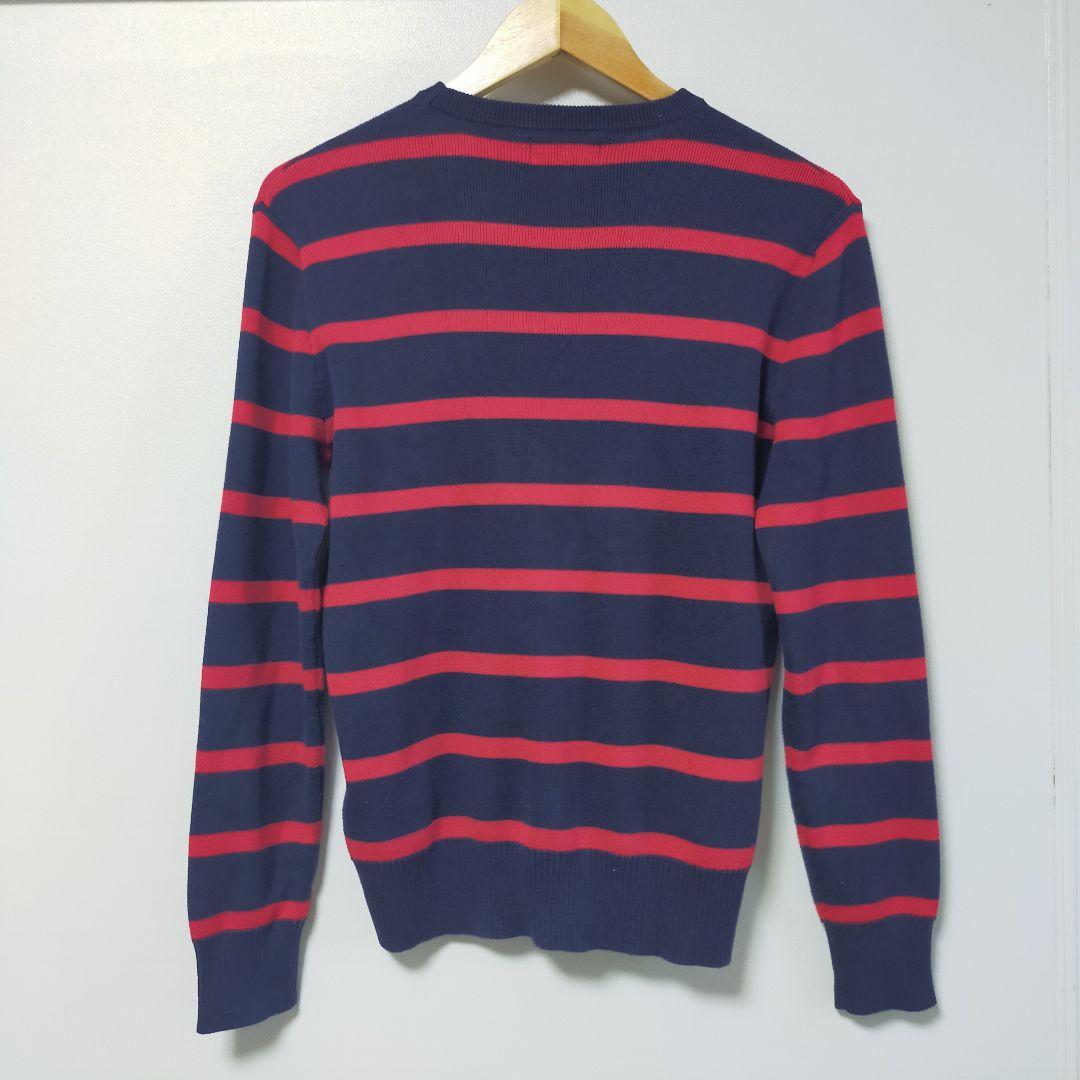 美品☆POLO RALPH LAUREN ボーダー長袖セーター L プルオーバー