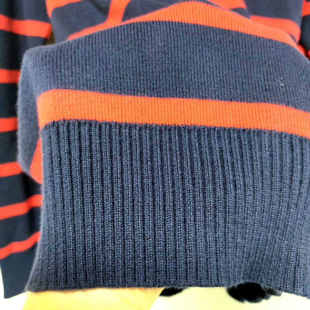 美品☆POLO RALPH LAUREN ボーダー長袖セーター L プルオーバー