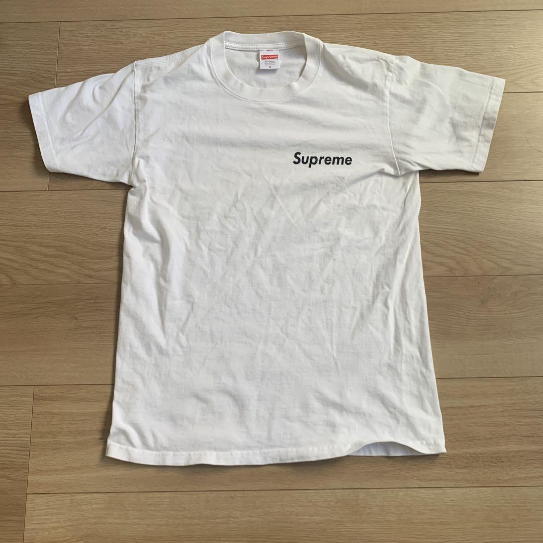Supreme プリントTシャツ Mサイズ ホワイト Supreme ホワイト Tシャツ Mサイズ - メルカリ