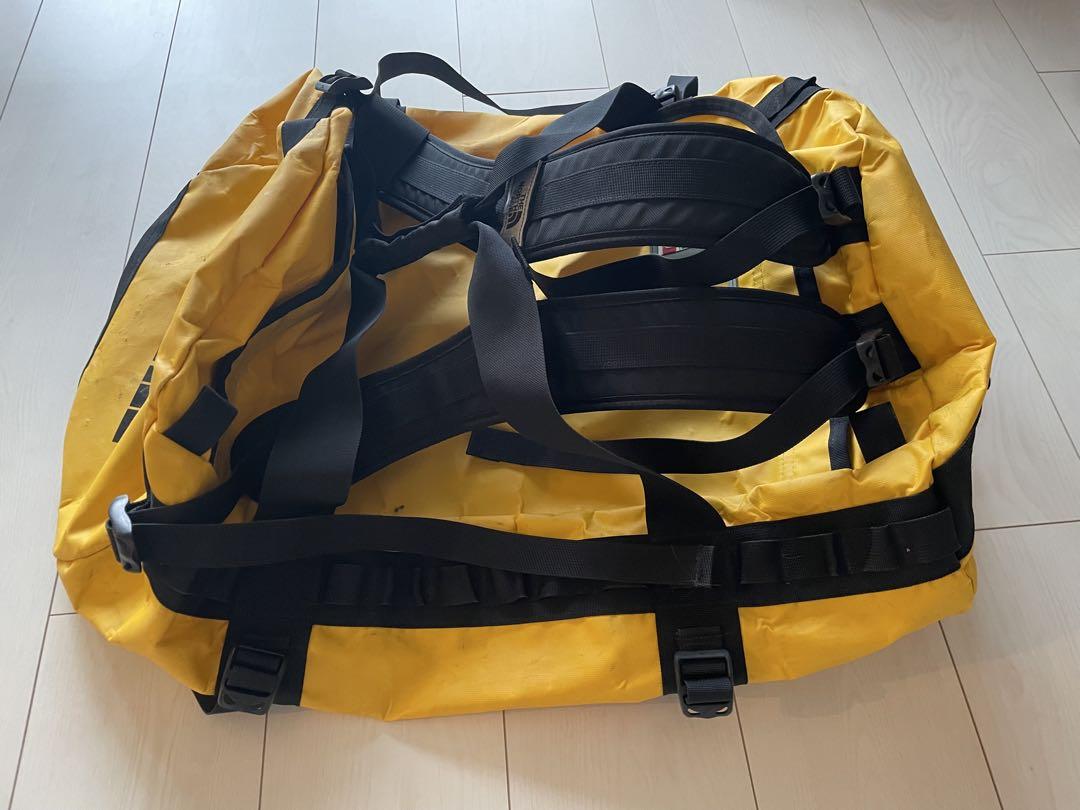 THE NORTH FACE ダッフルバッグ 大容量 イエロー・ブラック