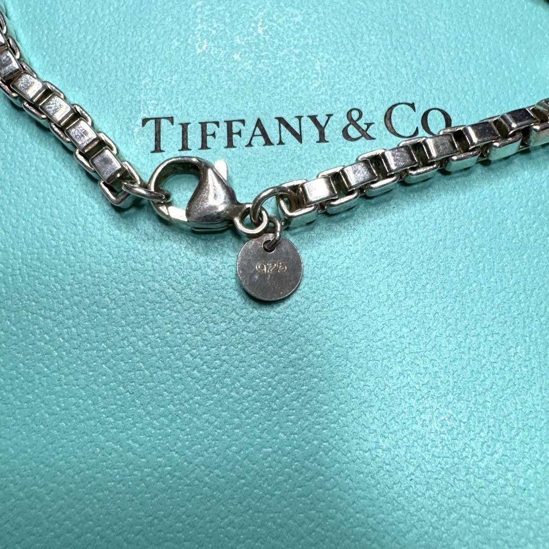 【使用感あり】ティファニー ベネチアンブレスレット シルバー925 本体のみ TIFFANY&Co.】ティファニー ベネチアン ブレスレット シルバー