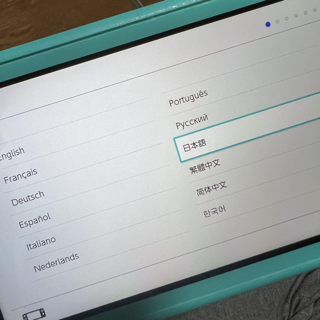 ジャンク品 Nintendo スイッチライト switch light