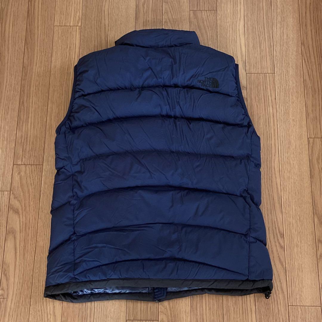 THE NORTH FACE メンズ　ダウンベスト　紺　XL