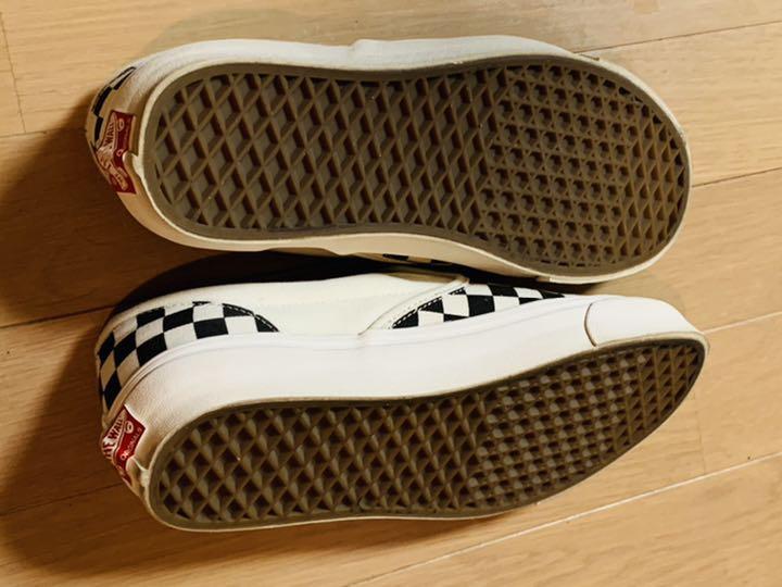 美品 チェッカースリッポン US9 rcsCe-m73547861778 VANS VAULT 安い