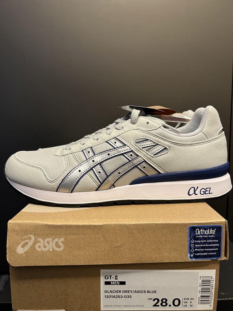 Asics gel GT-II スニーカー28 ホワイトグレー