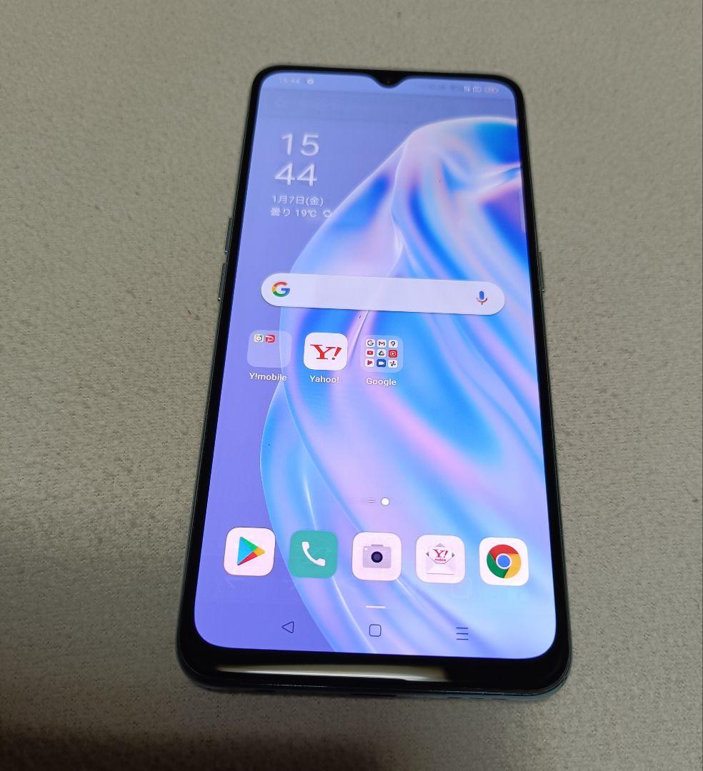 値下げします！！ OPPO Reno 3A スマートフォン グラデーションブルー OPPO Reno 3A Y!mobile版スマートフォン グラデーションブルー