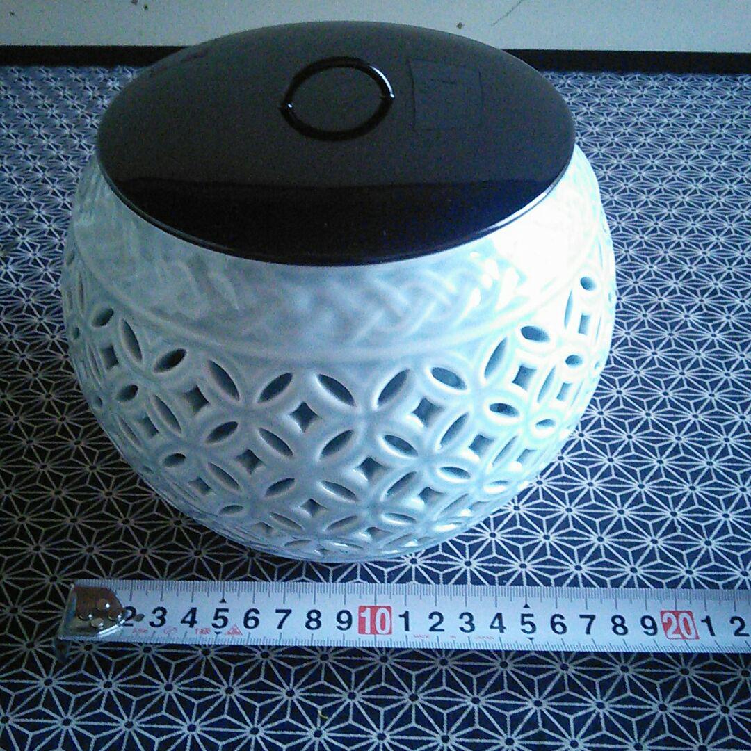 茶道具 藤城 7DMJW-m73548652015 青磁七宝透水指 マラソン限定