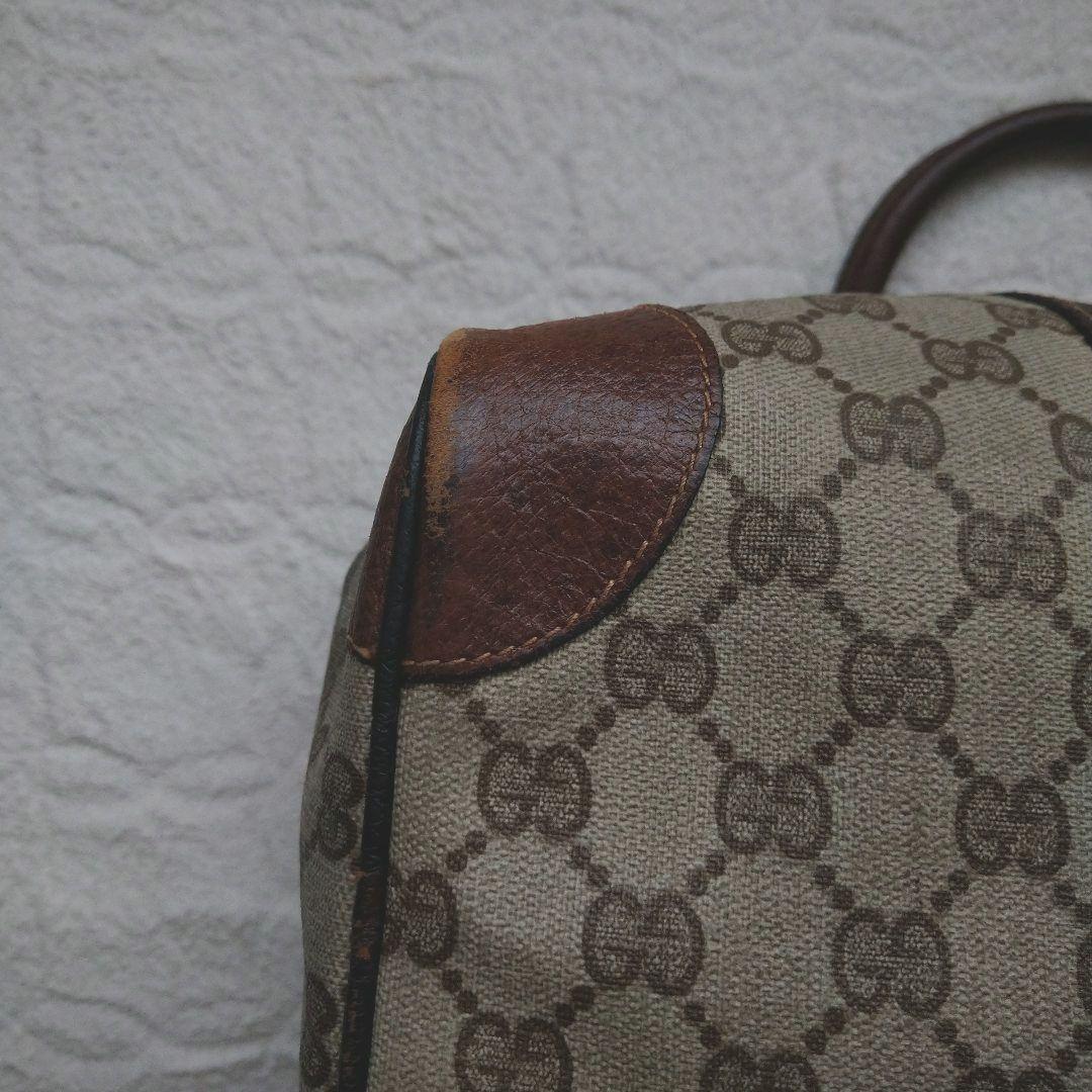 Gucci GGキャンバス ボストンバッグシェリーライン Gucci GGキャンバス ボストンバッグシェリーライン