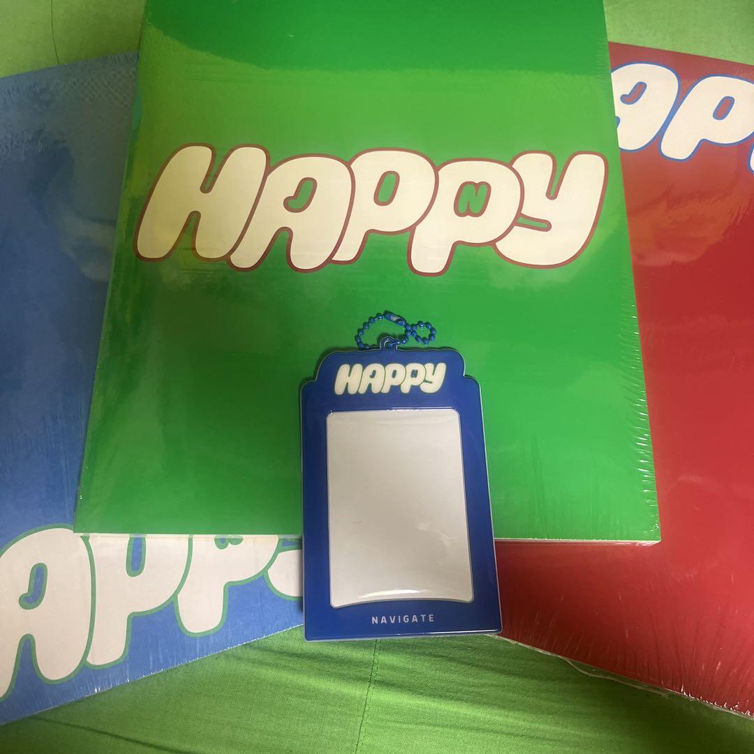 JIN ジン Happy 全3形態＋シリアル３枚付  箱入りメルカリ便 おまけつき⭐︎ジン Happy アルバム 3形態セット 未開封