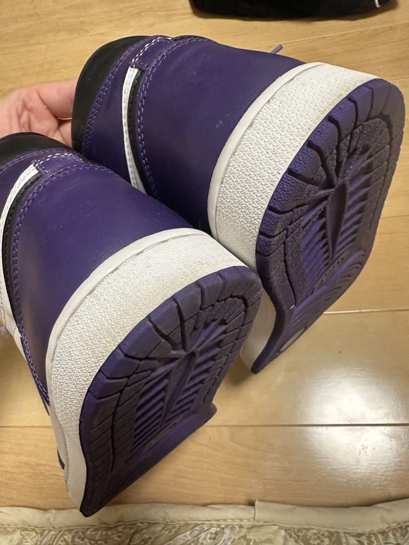 シューズ(男性用) AJ1 \"Court Purple White/Black\"