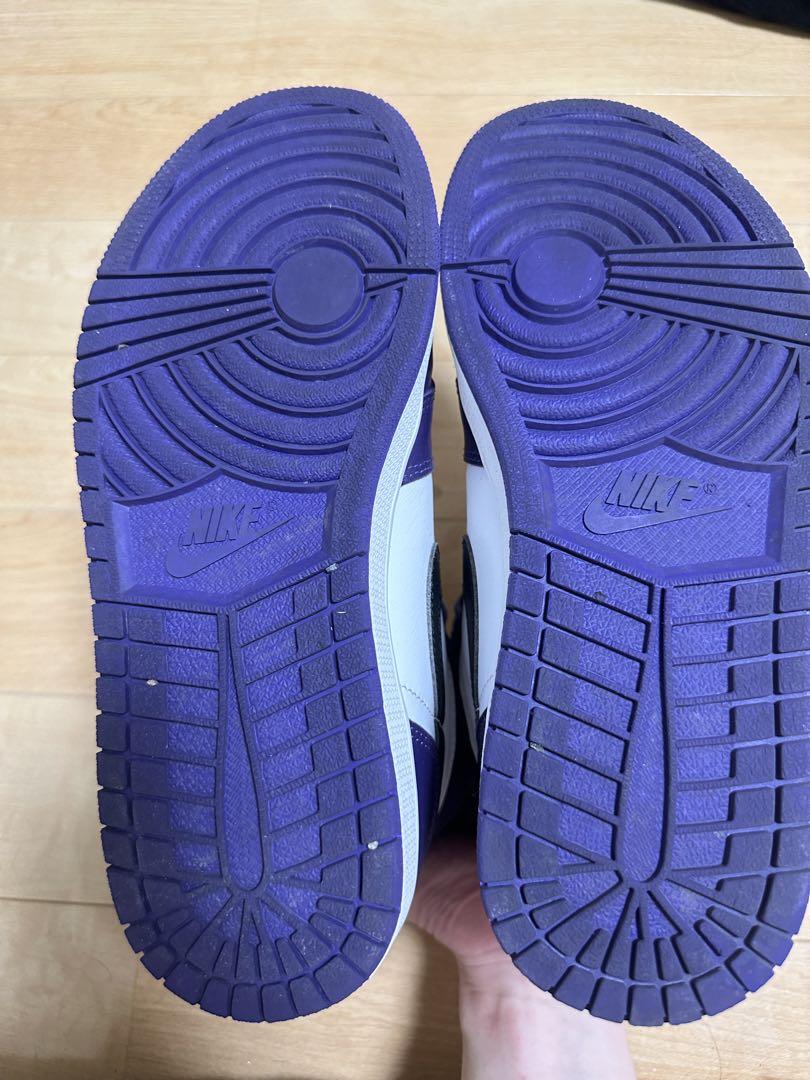 シューズ(男性用) AJ1 \"Court Purple White/Black\"