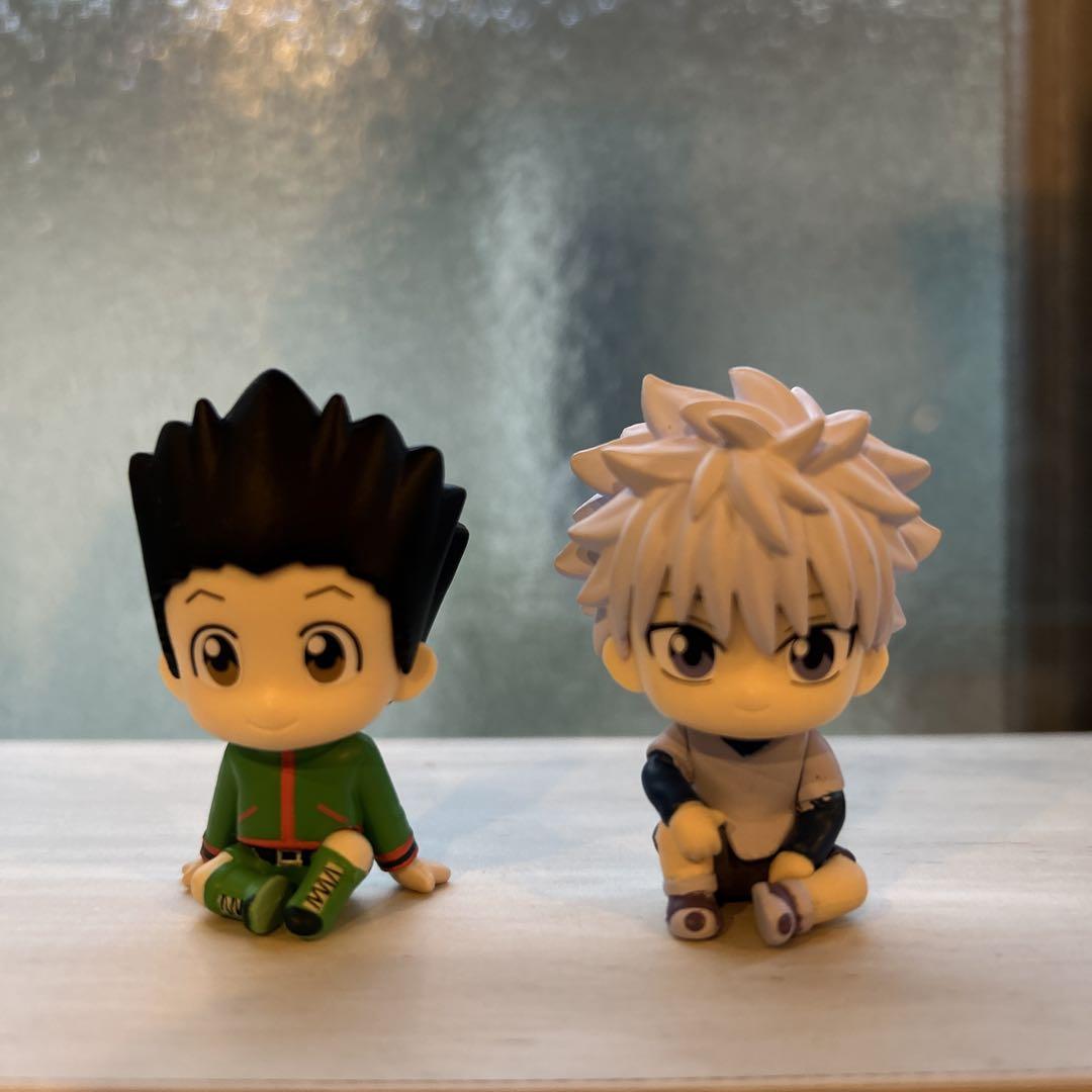 HUNTER×HUNTER すわらせ隊 ミニフィギュア ゴン・キルア 2体