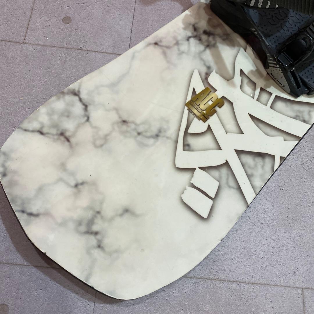 ACC スノーボード kissmark キスマーク ヴィンディング セット 板 ACC スノーボード kissmark キスマーク ヴィンディング セット 板