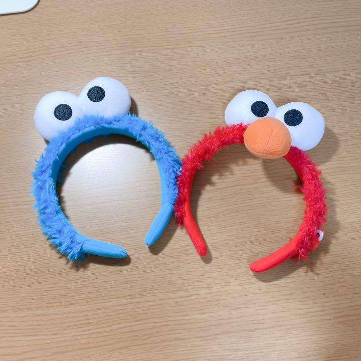 人気商品ランキング キャラクターグッズ Usj エルモ クッキーモンスター カチューシャ Www Alimanno Com
