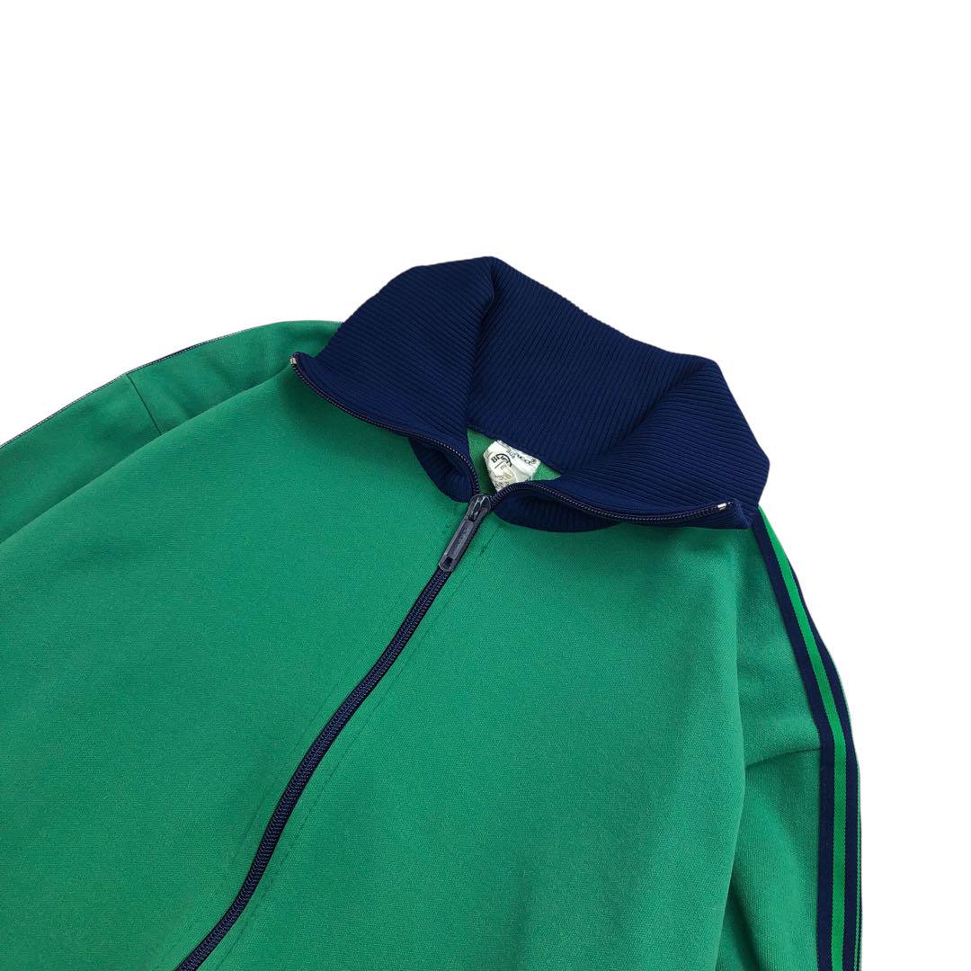 70s Euro vintage トラックジャケット OPTIジップ