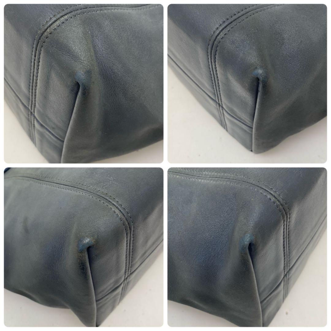 オールドコーチ ハンド トートバッグ 舟形 グレー ビジネス FU227