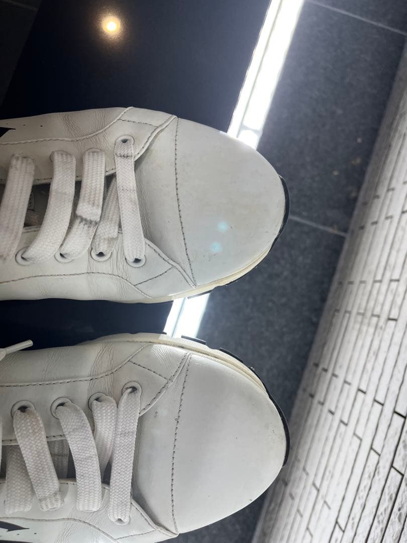 PRADA ホワイトレザー スニーカー